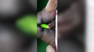 African wifey plowed biggest cucumber doggy