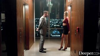 Deeper. Irresistible gold digger is seduced by bf's dad