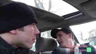 Dreier im Auto - WOW !!!