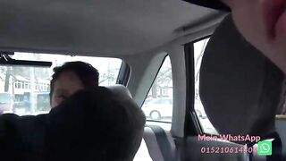 Dreier im Auto - WOW !!!