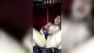 Cambodian bimbos play alone