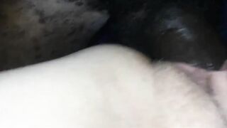 big black cock inside thight white twat