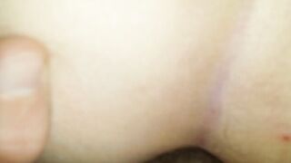 Cummed wifey with close up finish