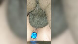 big black cock ejaculates into my ex-wife