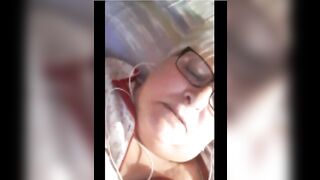 BBW OLD LADY bisessuale si masturba per me