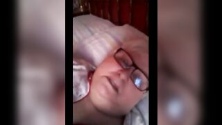 BBW OLD LADY bisessuale si masturba per me