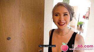 Adorable Jessii van Riva fuck inside the stairwell! Flirts66.com