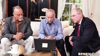 3 mature men are fucking yummy teenie Girl Raylin Ann