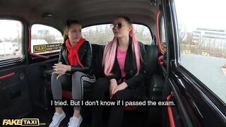Fake Taxi hot Babes Screwed on Backseat by Czech Cab Driver