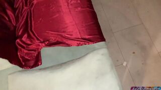 Natural long jugs blonde seduces hubby while ex-wife is asleep