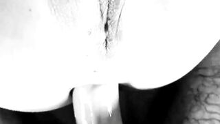Double Penetration with FIST inside her twat & DICK into her butt