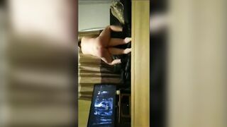 Cougar Red Head takes load into booty
