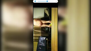 Cougar Red Head takes load into booty