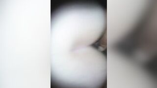 She busted all over my penis AGAIN when i bent her over YIKES
