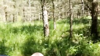 3 bitches into the forest