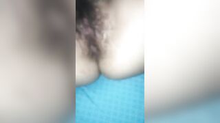 Madura con la pussy muy peluda