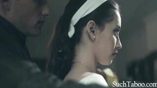 Dystopian Future Cop Audits Young Housewife - Aria Lee