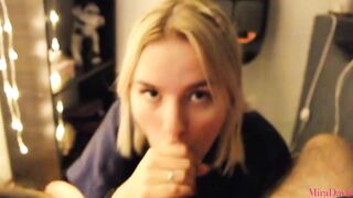 Voluptuous head after shower and quick boned - MiraDavid