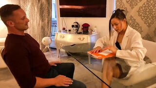 Doctor Cassie del Isla is boned by me and her
