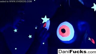 Hot Pornstar Dani plays with babe soak snatch