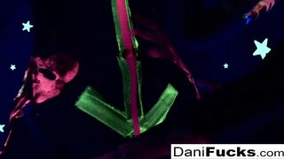 Hot Pornstar Dani plays with babe soak snatch