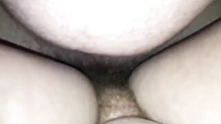 Plowing my wifey and pose her with my dick