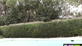 BrokenTeens - Natalie Monroe Is Delighted To Suck A Penis