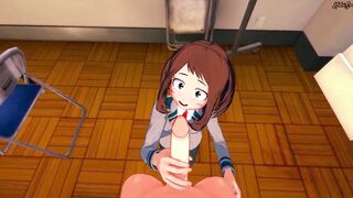 Fucking Ochaco Uraraka from your pov - My Hero Academia