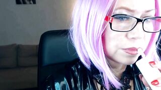 AimeeParadise is the best old bitch on the web! Today