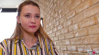 Tanya from Russia having a hard sex what she really