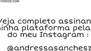 And so begins a new phase of Andressa Sanchez
