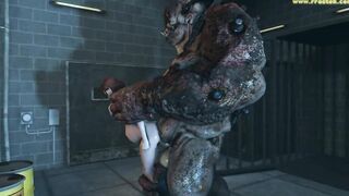Mass Effect females getting banged! rough by grotesque 3D Monsters