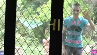 GRANNYLOVESBLACK - A Peeping Tom And His Friend