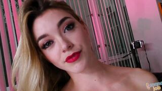 University German Tutor Anny Aurora beats off well hung college