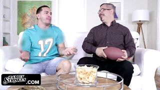 Incredible Sexy Hispanic Seduces Her Long Step Brother Into Front Of