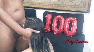 100.000 seguidores . Convidei dotado para me foder sem dó