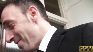 PASCALSSUBSLUTS - Slender Blonde Slave April Paisley Dominated