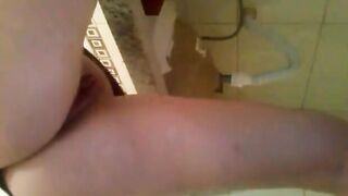 Mirelladelicia punching nice sex toy inside the booty