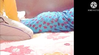 Brother screwed sister while massaging with clear hindi audio