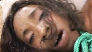 Foxy african bae gets her twat filled with a huge ebony penis