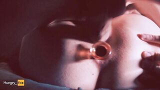 SQUIRT RAIN INTO MOUTH & WEBCAM