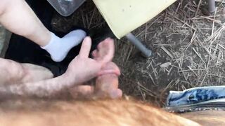 Fresh air banged! for vulgar fat faggot and it gets