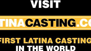 Shy Hispanic 18 Goes WILD Inside First Porn Casting