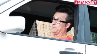 LETSDOEIT - Filthy Hoe Pays Vehicle Repairs With Her Twat