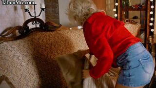 Sexual european Hottie blowing and ride before cummed