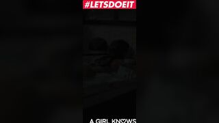 A WOMEN KNOWS - Heterosexual Girls Seduced Inside Dyke Three-Way