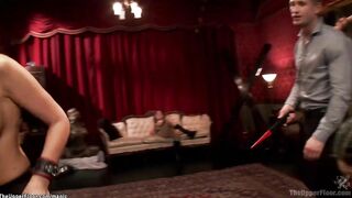 cougar teaches newbie to become bimbo