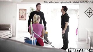 Scared Maid Candice Dare Gets Double Penetrated By Home Invaders
