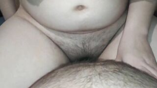 18 Year Old bimbo let me jizzed and try breed her twat-Milky Mari