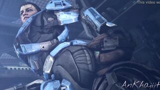 Halo: Reach - Kat's Booty and Toes